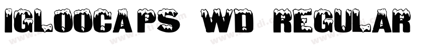 IglooCaps Wd Regular字体转换